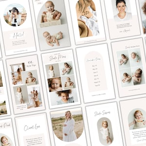 Canva Instagram Templates for Photographers - Instagram Stories for Canva - Social Media Templates - Instagram Story templates, social media
