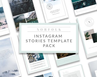 Instagram Story Templates for Photographers - Instagram Templates - Instagram Stories