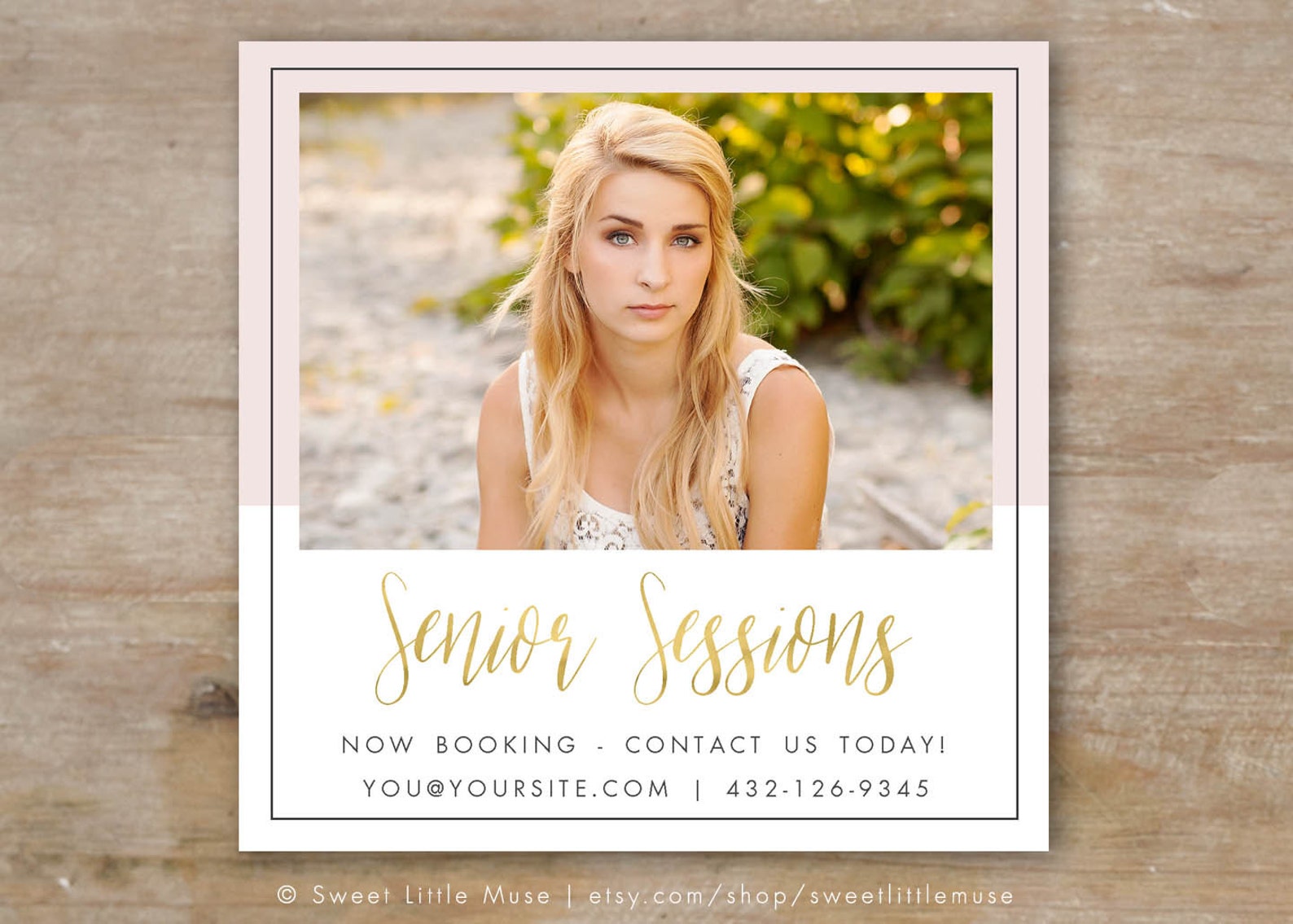 Senior Photography Marketing Template Senior Marketing Etsy