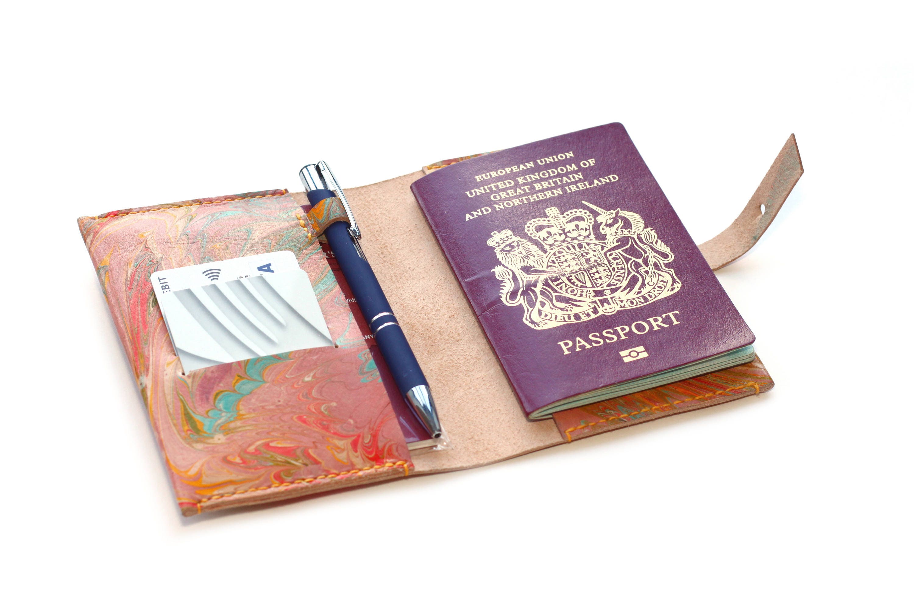 Luxury Leather Passport Cover Multi Travel Holder Handmade Etsy