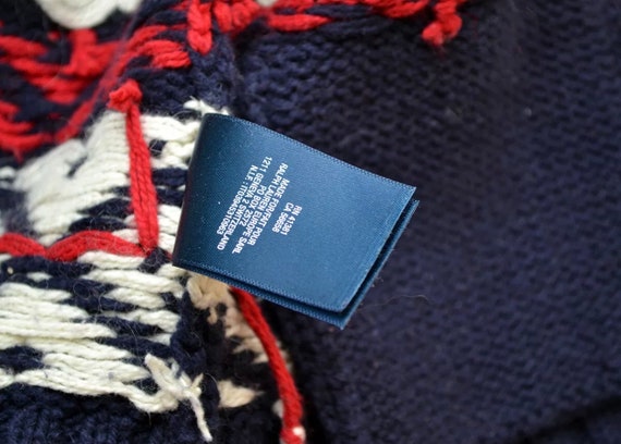 Navidad Polo Ralph Lauren hombres punto suéter cardigan punto | Etsy España