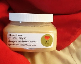 Raw Shea Butter, blended with any fragrance or oil of your choice...