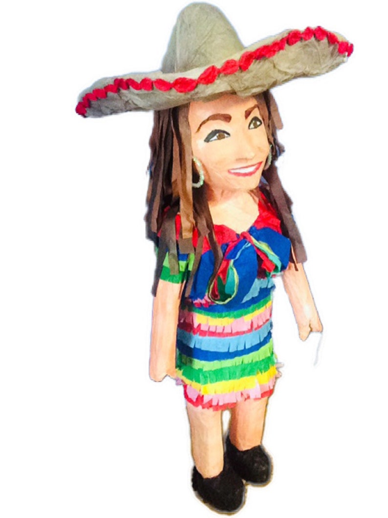 custom person pinata, look a like piñata, portrait piñata...full body image 4