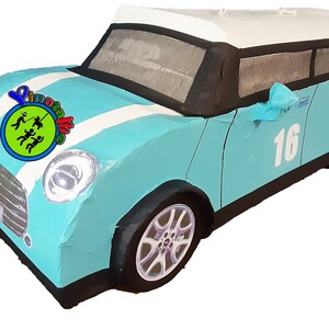 Custom order car piñata, birthday party piñata 18in.