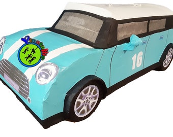 Custom order car piñata, birthday party piñata 18in.