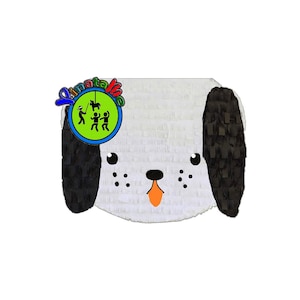 Puppy dog pinata  large birthday party pinata 16 x 4 inches