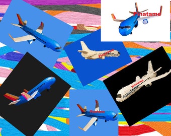 Custom Airplane Pinata, Large 32-Inch Party Decoration