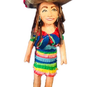 custom person pinata, look a like piñata, portrait piñata...full body image 5