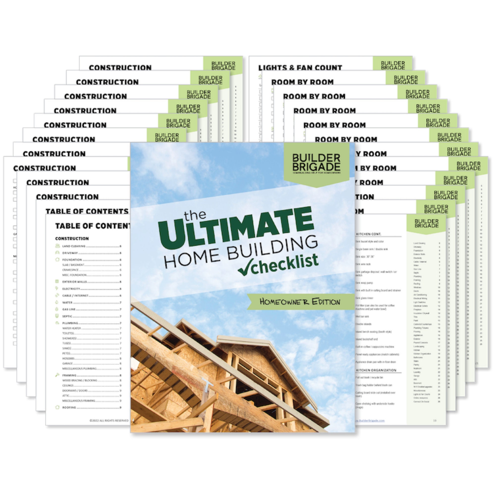 The Ultimate New Home Construction Checklist homeowner - Etsy