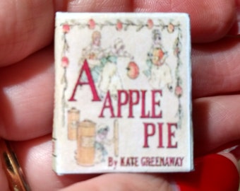 Dolls House 12th Scale A Apple Pie miniature book kit form