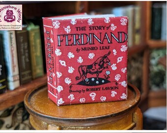 Dolls House 12th Scale The Story of Ferdinand miniature book download