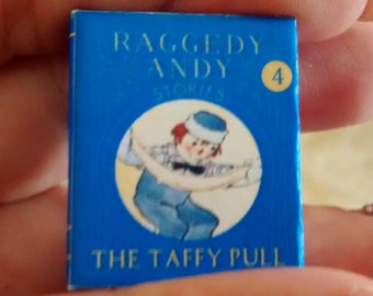 Dolls House 12th Scale  Raggedy Andy Stories - The Taffy Pull. Downloadable miniature book.