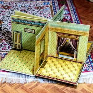 Dolls House 12th Scale Children's Folding Dolls House book. image 2