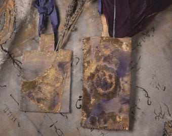 Herb and Feather Hand Made Magic Bag