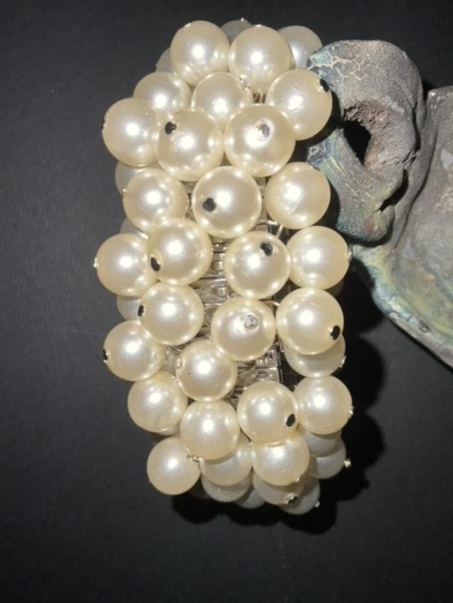 Vintage Chanel Chunky Bracelet - Etsy