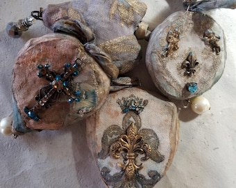 Royal Christmas Ornaments + Papier Mache Hand Made Christmas + The Queen’s Treasures