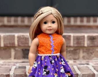 18” doll Mickey Fall dress