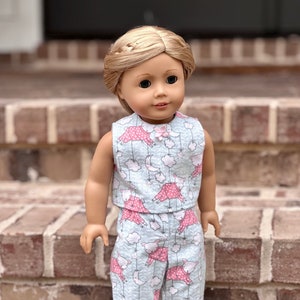 18” doll Pajama Set