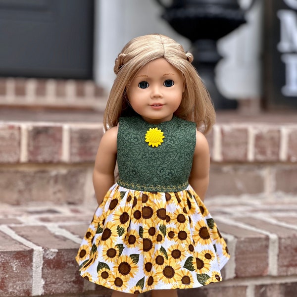 Sunflower Dress Etsy
