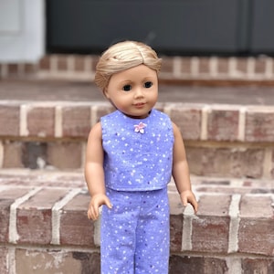 18” doll Pajama Set