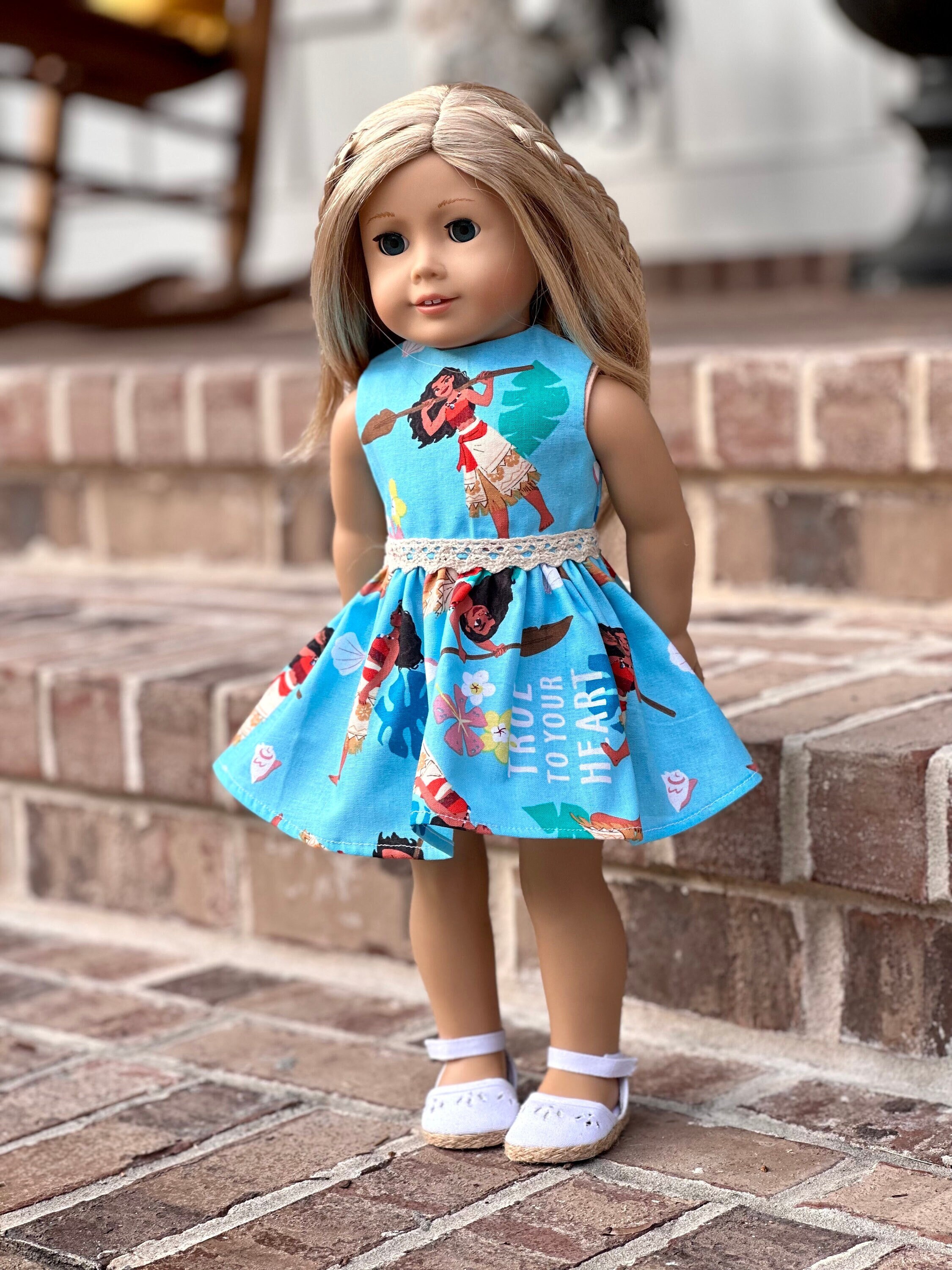 Moana Doll Clothes Etsy