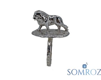 Lion - Handmade Sterling Silver Ring