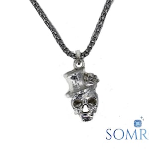 Skull - Handmade Sterling Silver Necklace