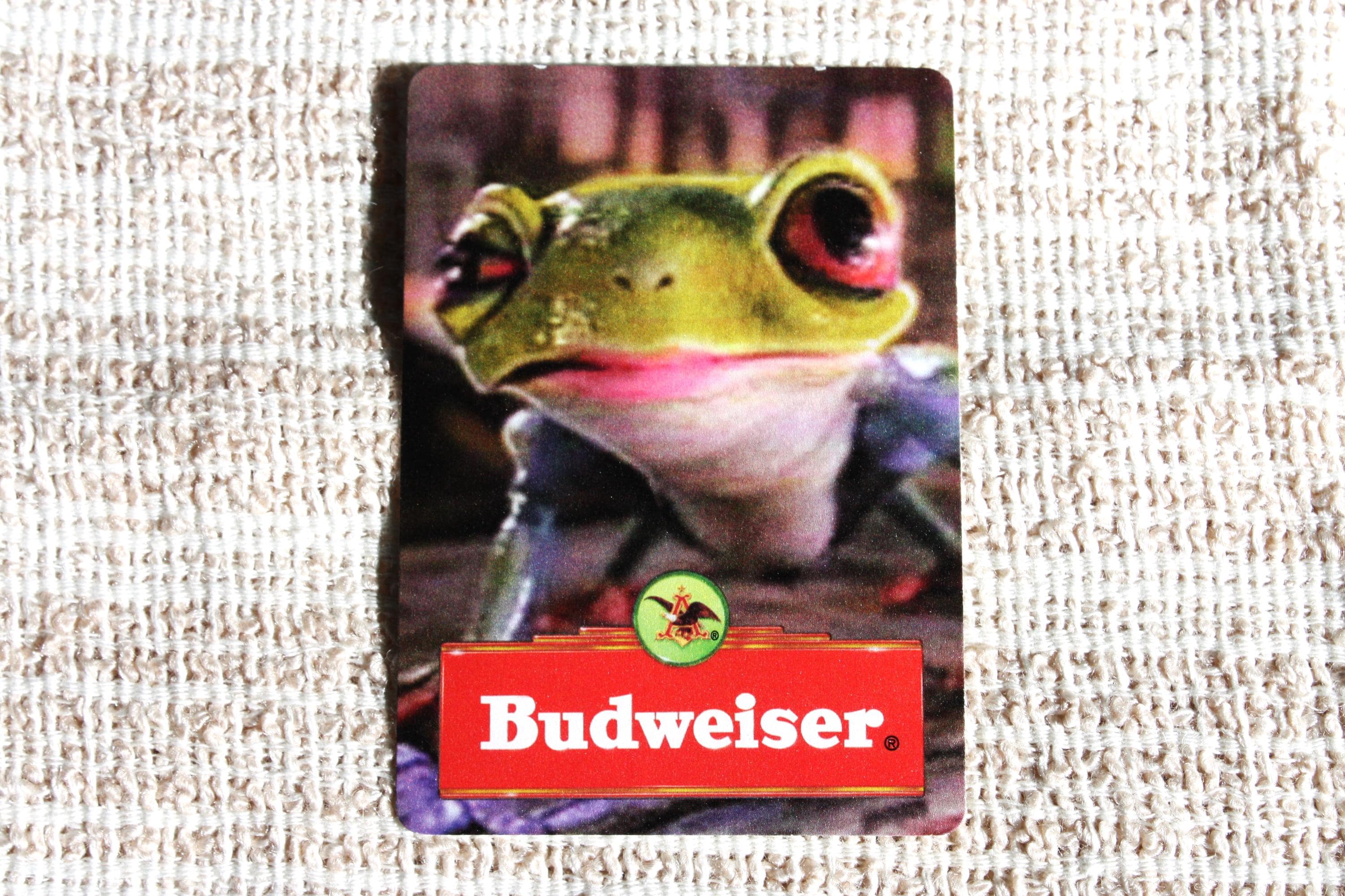 Budweiser Frog - Etsy
