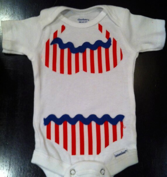 Items similar to Infant and toddler bikini onesie on Etsy