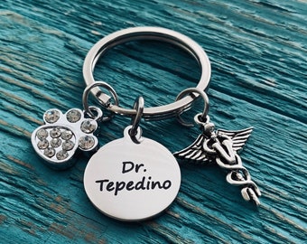 TELEPHONE BOX KEY RING Antique SILVER COLOUR DR WHO INSPIRED PRESENT gift Bag