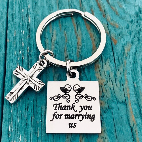 Officiant Gift Thank You for Marrying Us Wedding Officiant Etsy