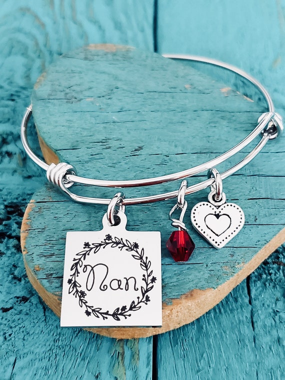Shuxin Grandma Gifts from Grandchildren, Natural Stone Bracelet Gifts for  Grandma Nanny Nana Nan, Christams Birthday Mothers Day Gifts with Message  Card : Amazon.co.uk: Fashion