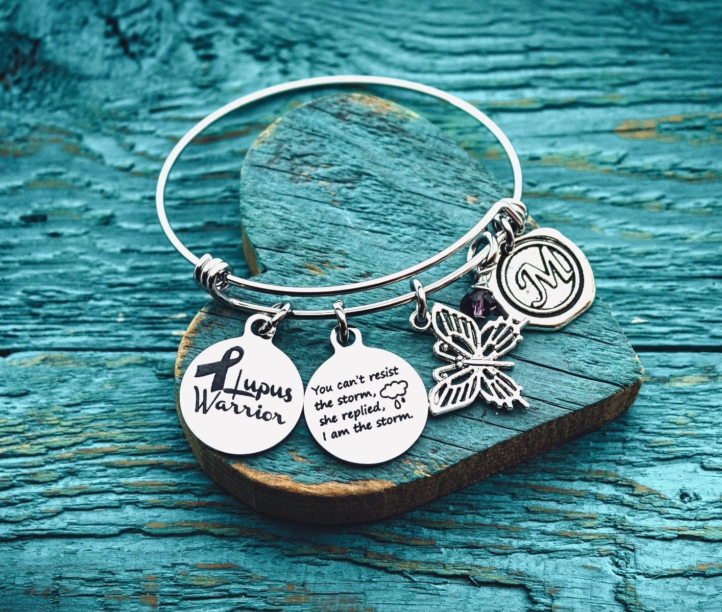 Lupus Warrior Lupus Lupus Jewelry Lupus Bracelet Lupus Gift