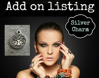 ADD-ON Charm, Add on Charm, Silver Charm, Personalize your order