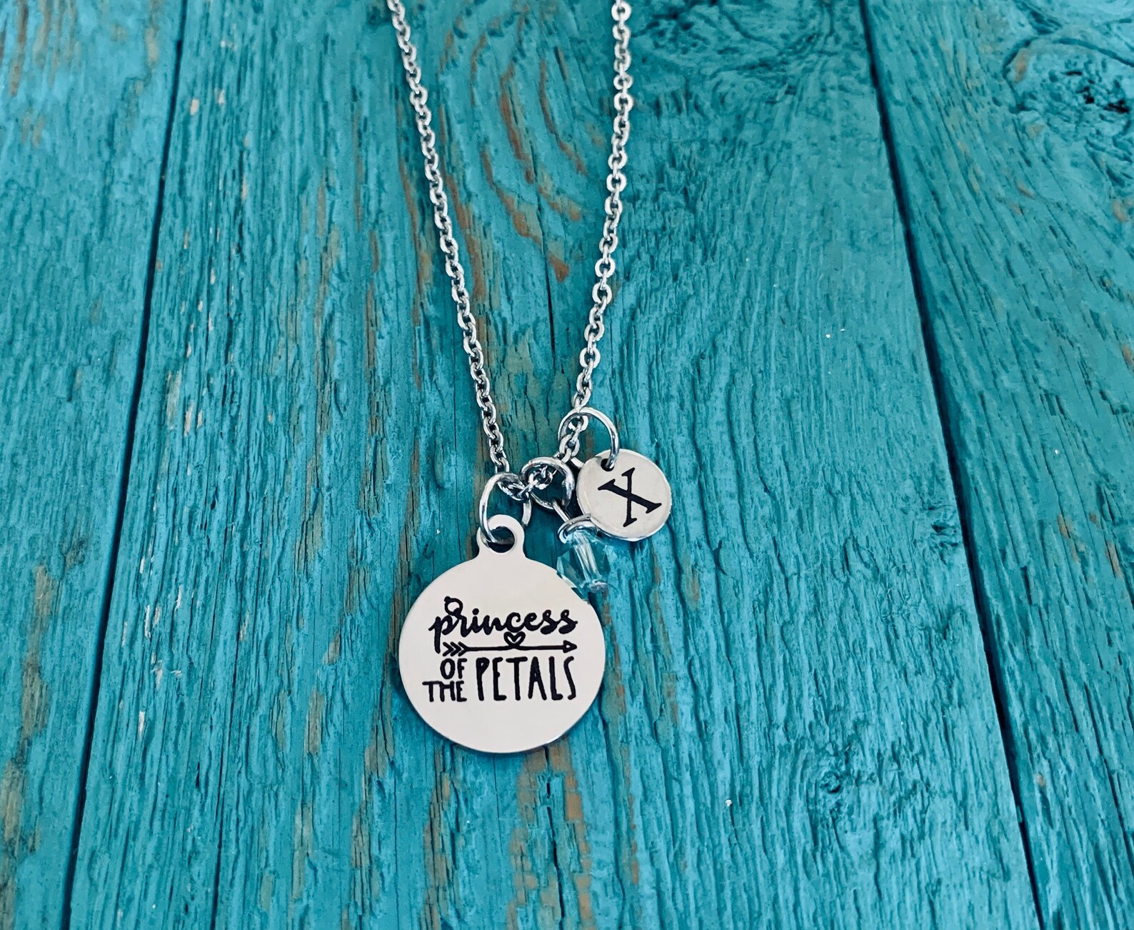 Princess of the Petals Flower Girl Flower Girl Necklace Etsy