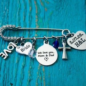 Something Old, Something New, Something Borrowed, Something Blue, Silver Kilt Pin Brooch, Silver Brooch, silver kilt pin, Gift for the Bride