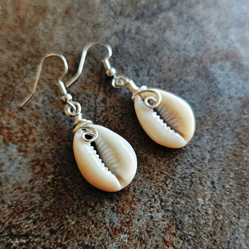 Shell Earrings - Etsy