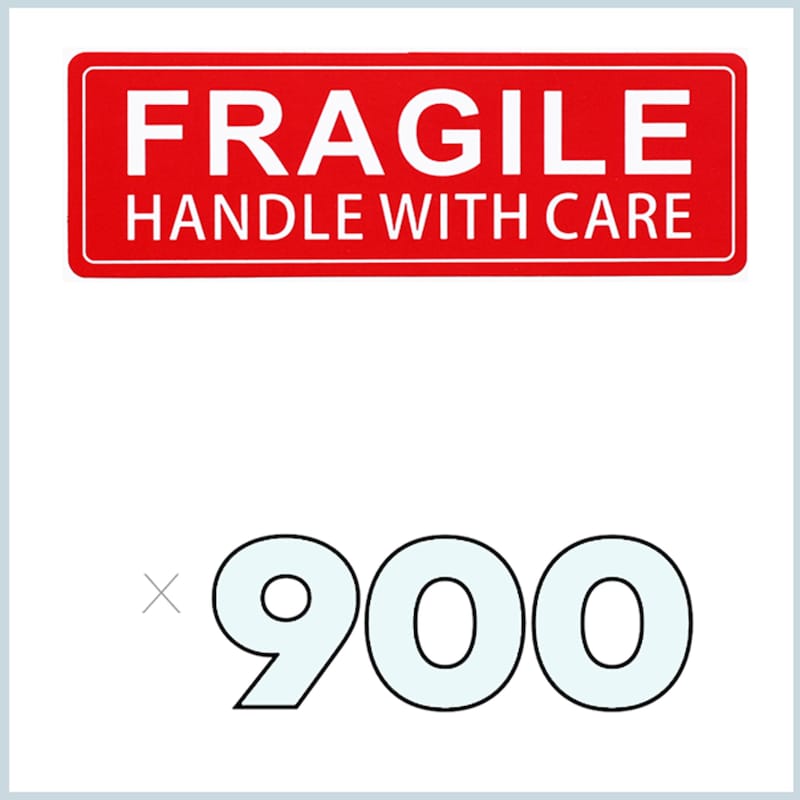 Graphite Fragile Label Fragile Glass Labels - Etsy