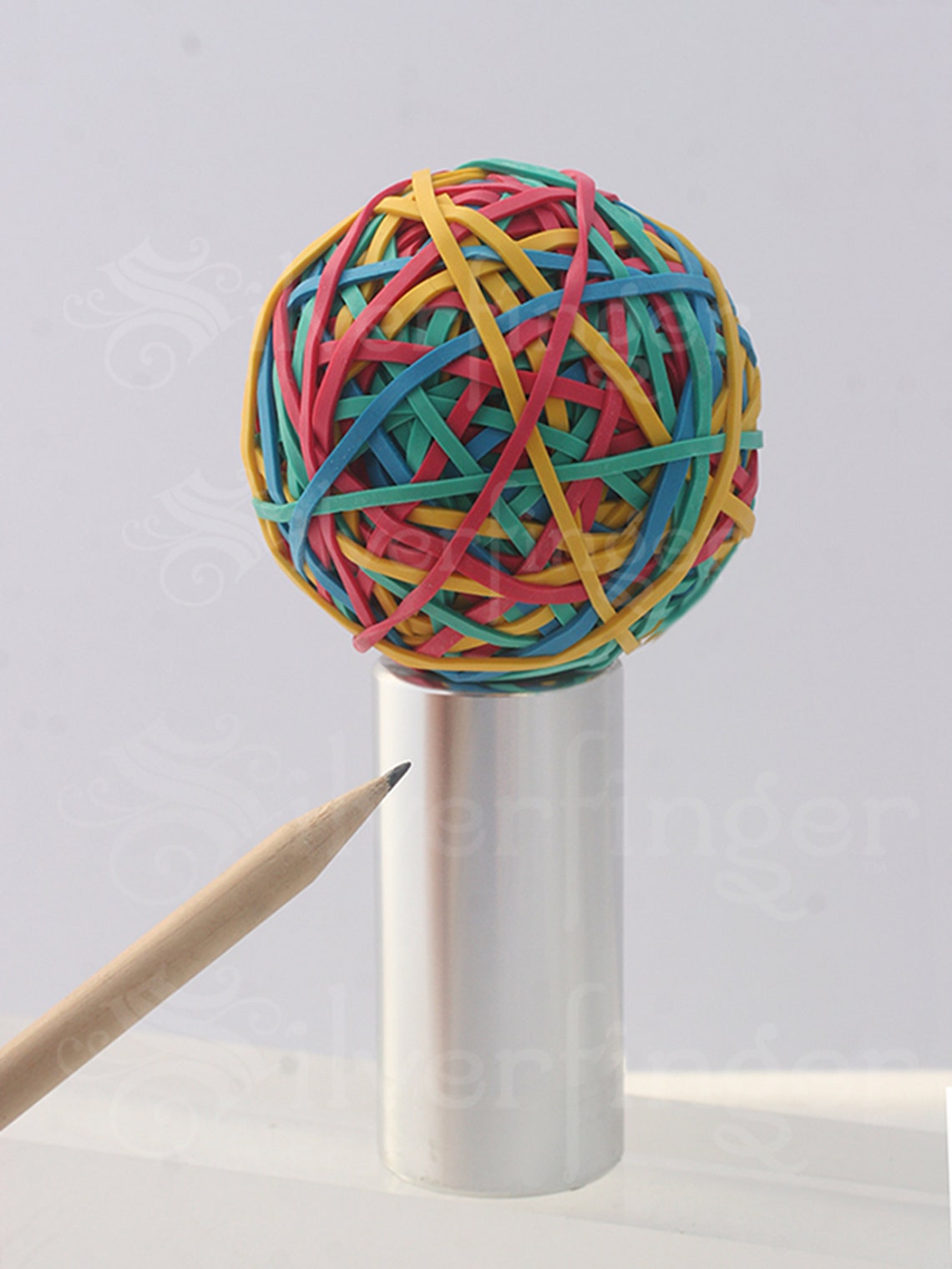 CINQ 5 Count RUBBER BAND Balls MultiColor Rubberbands Ball Etsy