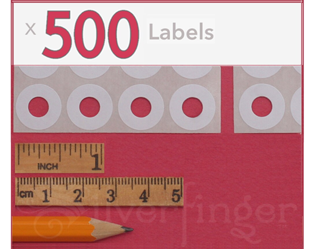 500ct Paper Hole Reinforcements Label Sticker Binder Ring Punch Hole Protectors Etsy