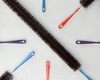 Refrigerator Condenser Coil Brush • Clothes Dryer Vent Lint Trap Cleaning Brush