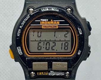 old timex ironman triathlon watch