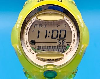 CASIO BABY-G BGX-200 (2477) Women’s Vintage Digital Wristwatch Works New Battery