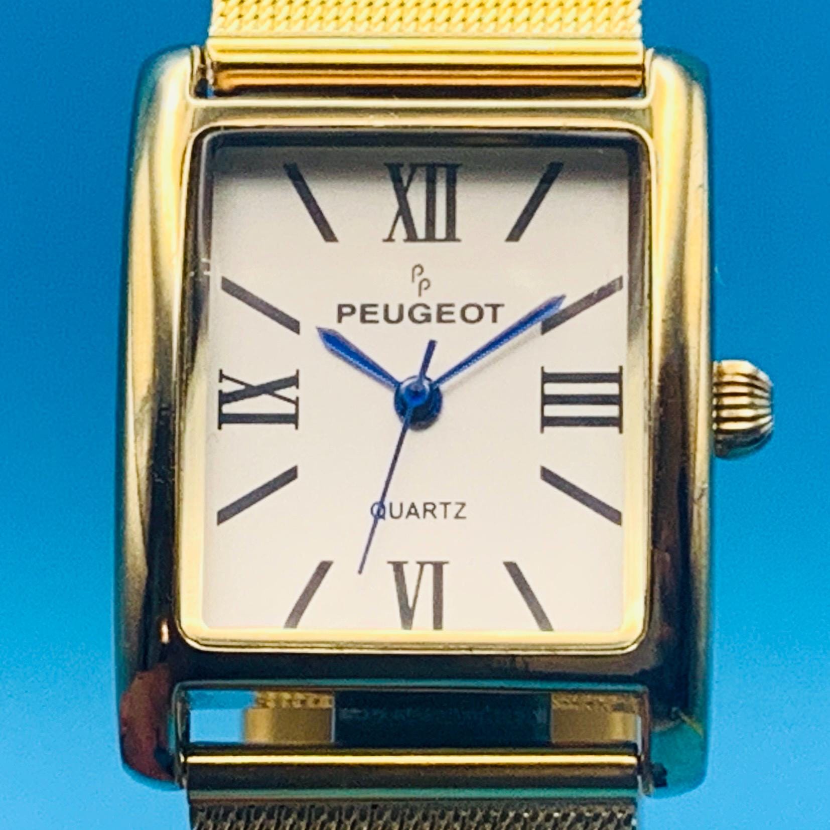 Peugeot Gold Watch - Etsy