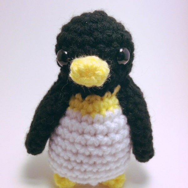 Gehäkelte Tasche Pinguin