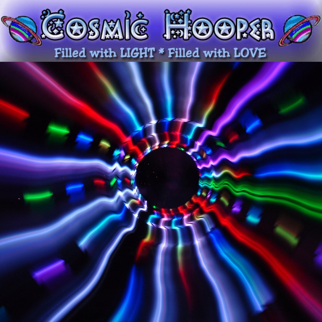Cosmic Ring LED Hoop From Cosmic Hooper 24 Color Changing - Etsy