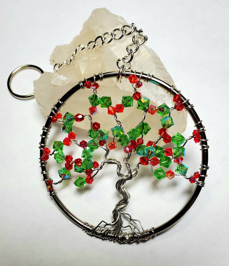 Rowan Tree Tree of Life Suncatcher 3 Ring Etsy