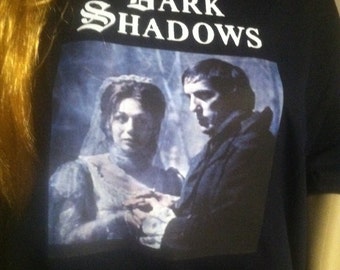 Dark Shadows Barnabas and Josette t-shirt, v-neck and tank top