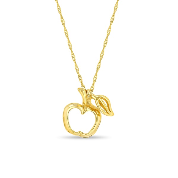 Apple & Mouse Blossom Pendant