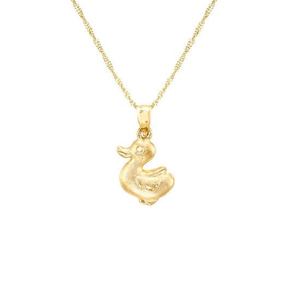 Duck Pendant - Etsy